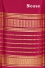 Pure Multi Contrast Mysore Crepe Silk Saree